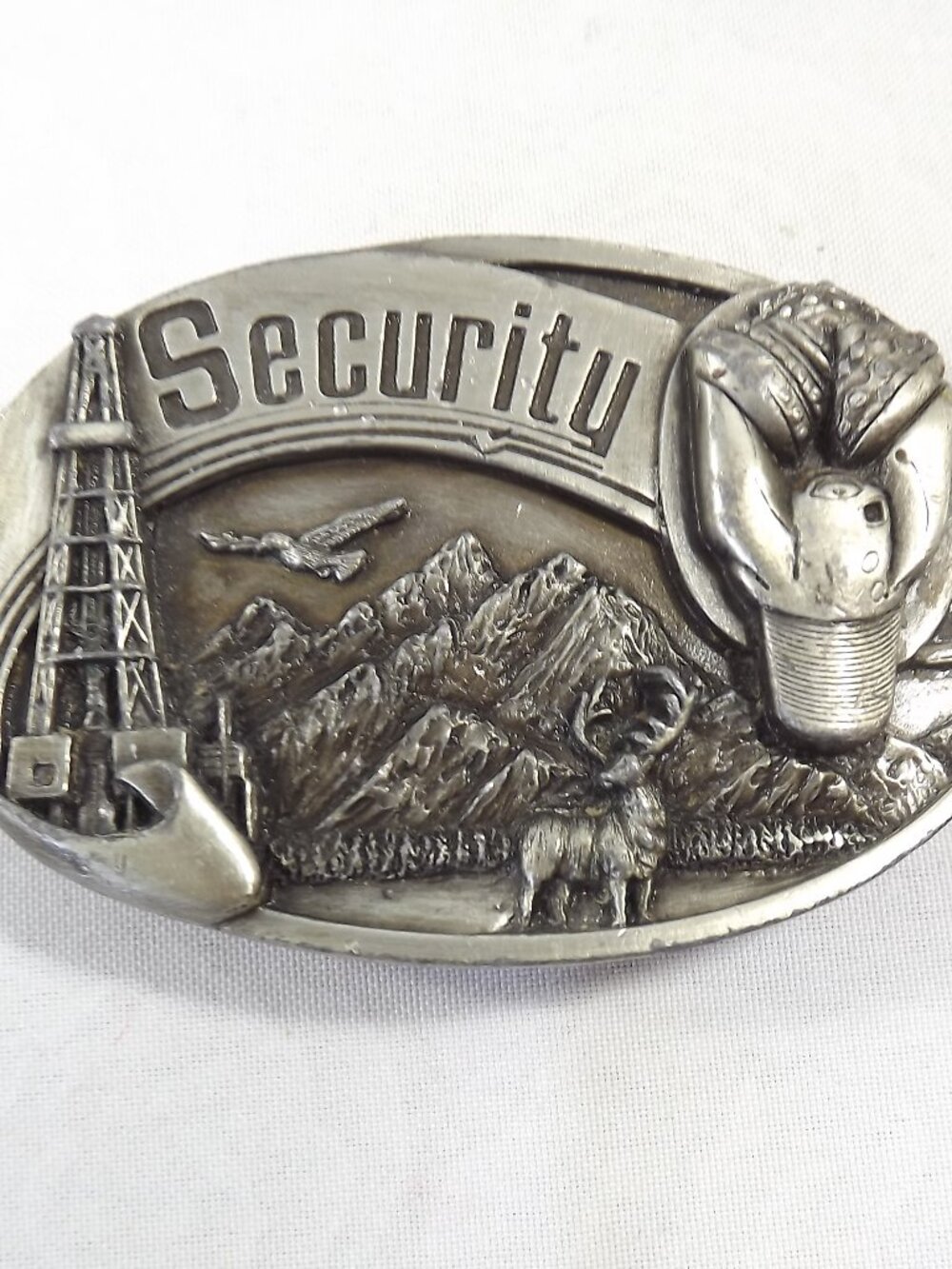 Security Oil Field Belt Buckle by Siskiyou